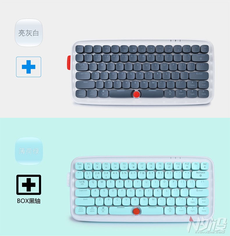 黑爵發布ZERO原點藍牙無線機械鍵盤 黑爵發布ZERO原點藍牙無線機械鍵盤
